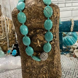 Heidi Daus turquoise Necklace